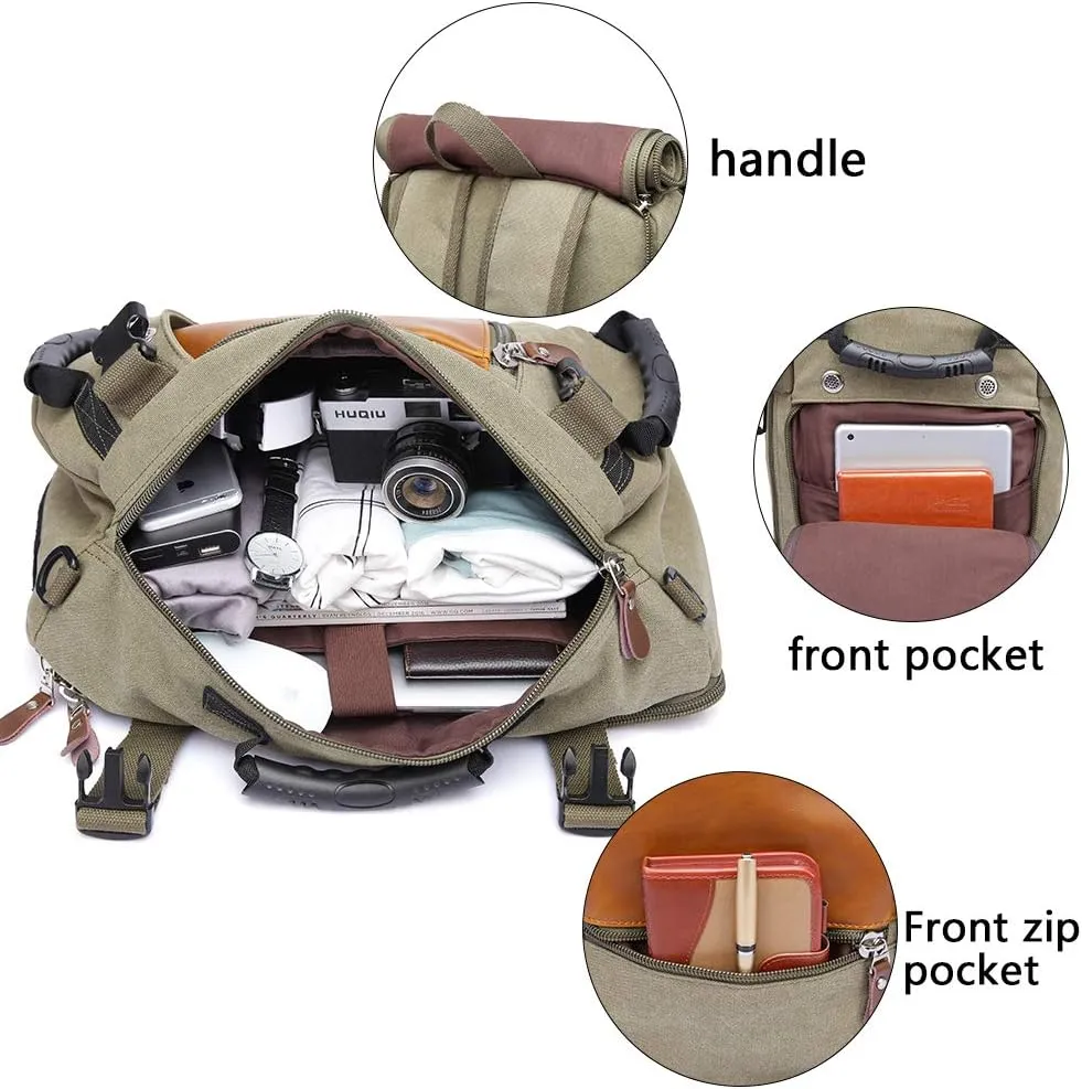 KAKA Wear-Resistant Durable Backpack,Duffle Bag Travel Carry On Backpack
