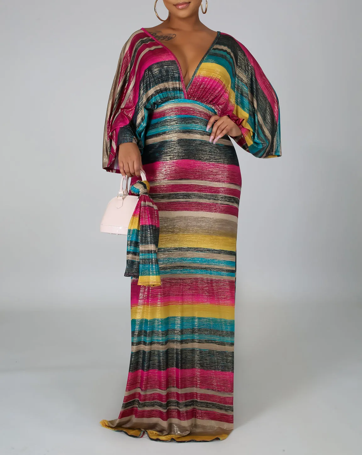 Kimono Shine Dress