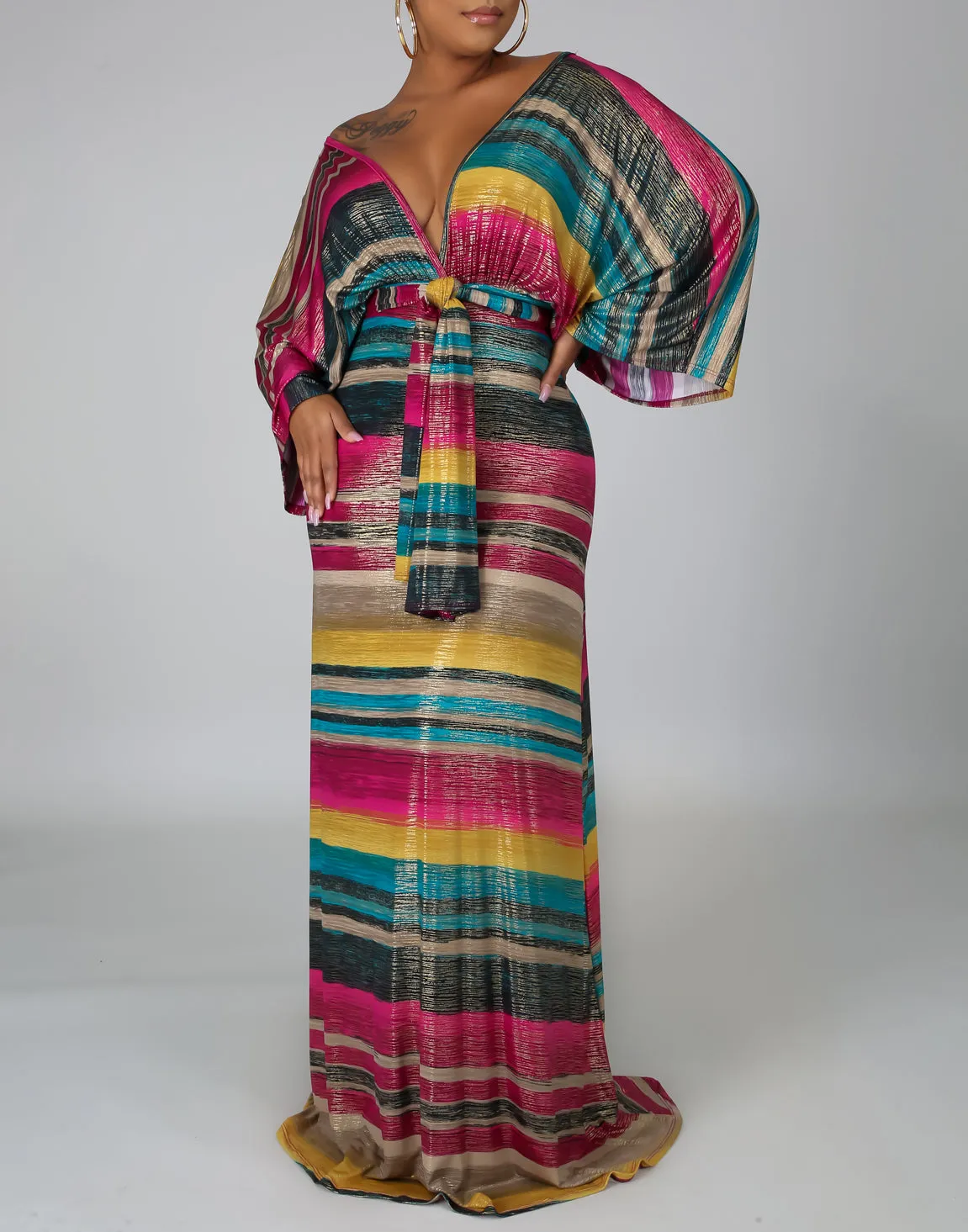Kimono Shine Dress