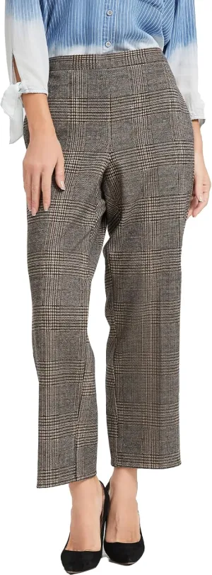 KYAL Women's High Waisted Stretchy Work Pants Straight Leg Business Office Trousers
