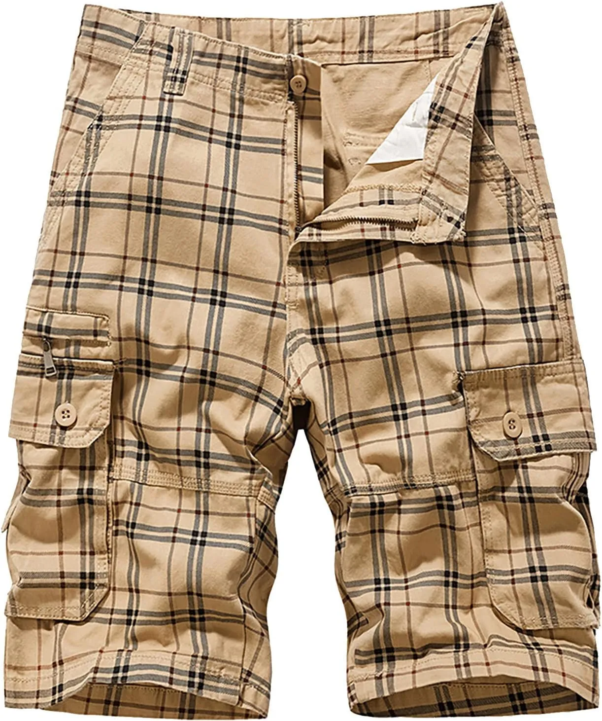 LCMTWX Men's Cargo Shorts with Multi-Pocket and Fashion Summer Leisure Pants Overalls Men's Pants Men Cargo Shorts with