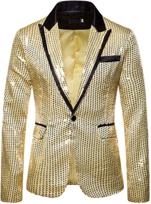Lightweight Stretch Sports Coats Anti-stain Blazer Mens Suit Slim Fit One Button Solid Tuxedo Acket Business Suits