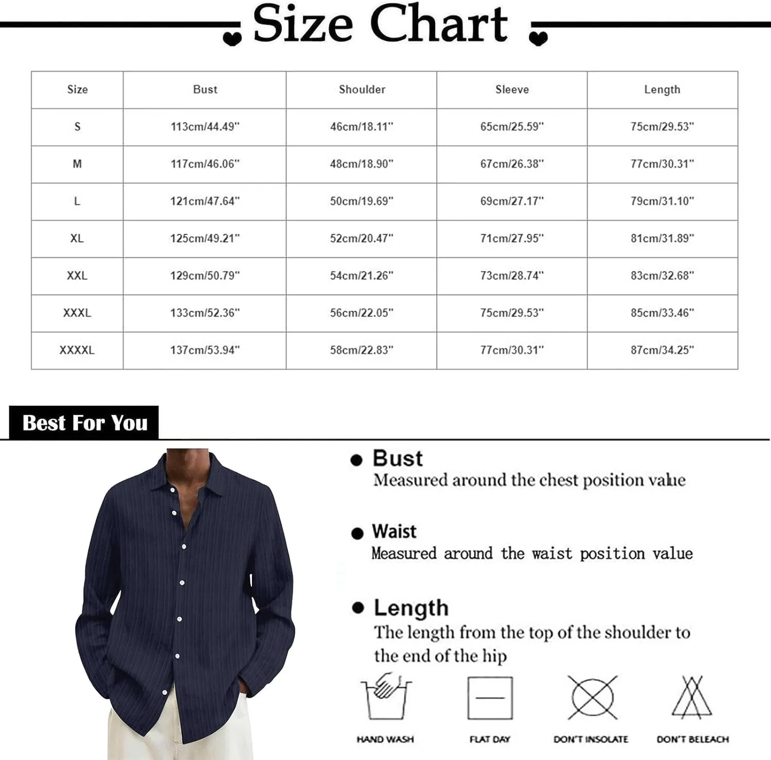 Linen Shirts for Men Summer Cotton Solid New Casual Plus Size Loose Long Sleeved Breathable Boho Beach Linen Tops