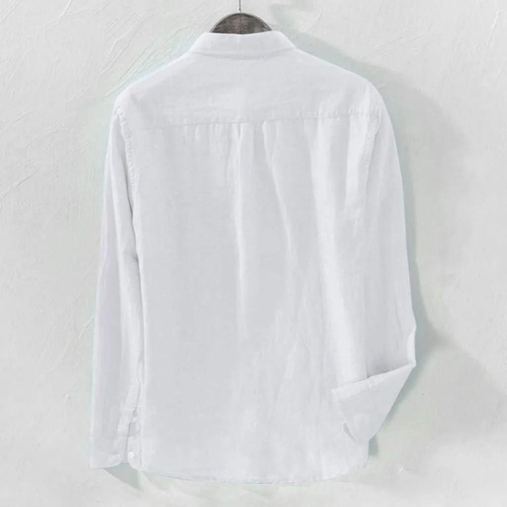 Linen Shirts,Long Sleeve Loose Plus Size Shirt Baggy 2024 Trendy Casual T-Shirt Pocket Blouse Tees Top