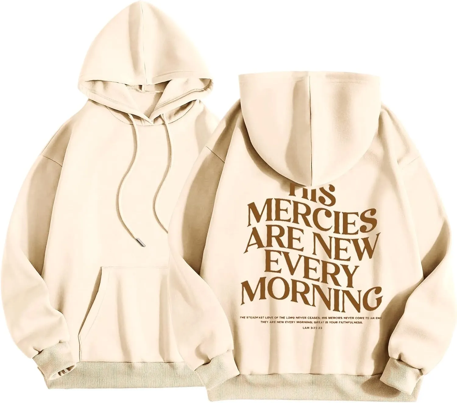 Living Water Eternal Life Christian Womens Hoodies Jesus Faith Graphic Oversized Long Sleeve Sweatshirts Fall Casual Pullover