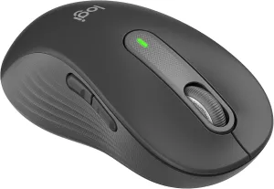 Logitech Signature M650 L Left Wireless Mouse - For Large Sized Left Hands, 2-Year Battery, Silent Clicks, Customizable Side Buttons, Bluetooth, for PC/Mac/Multi-Device/Chromebook - Graphite