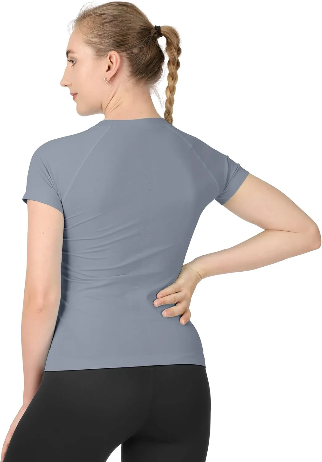 MathCat Workout Shirts for Women,Workout Tops for Women Short Sleeve,Yoga T Shirts for Women,Breathable Athletic Gym Shirts