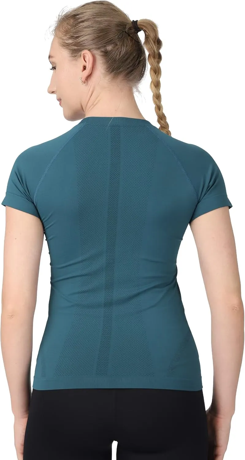 MathCat Workout Shirts for Women,Workout Tops for Women Short Sleeve,Yoga T Shirts for Women,Breathable Athletic Gym Shirts