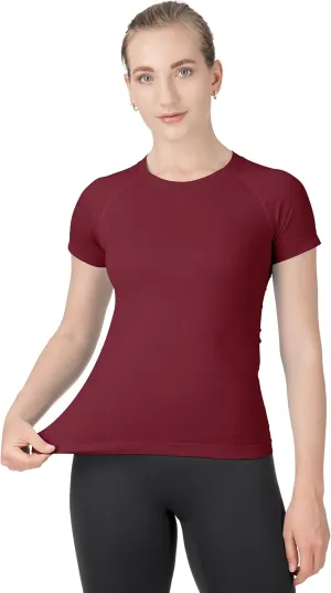 MathCat Workout Shirts for Women,Workout Tops for Women Short Sleeve,Yoga T Shirts for Women,Breathable Athletic Gym Shirts