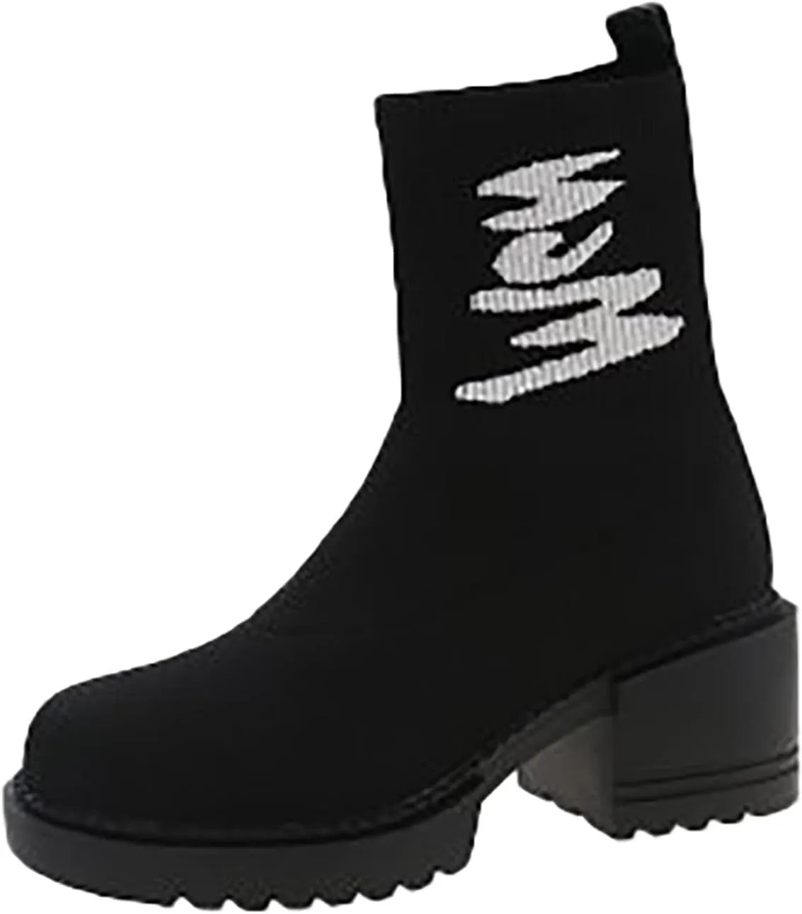 Men Ankle Boots White Booties Womens Wide Width Boots Chunky Brown Boots Black Ankle Boots for Women Chunky Heel Wide Width Women Ankle Boots No Heel