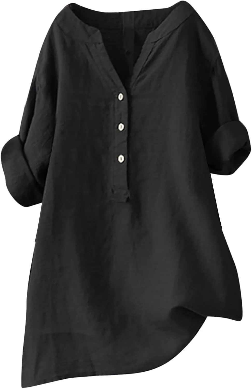 Men Linen Shirt Slim Fit Short Sleeve White Linen Short Sleeve Blouse Summer Tops Trendy