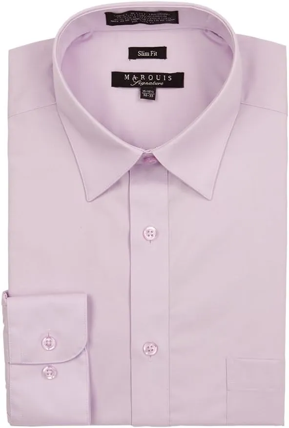 Men's Basic Slim Fit Dress Shirt