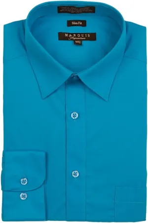 Men's Basic Slim Fit Dress Shirt