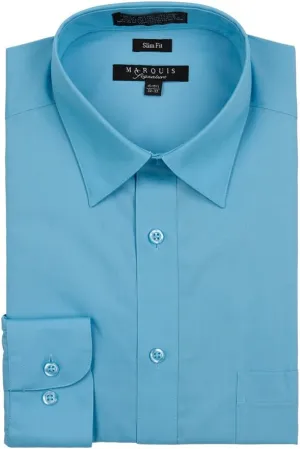 Men's Basic Slim Fit Dress Shirt