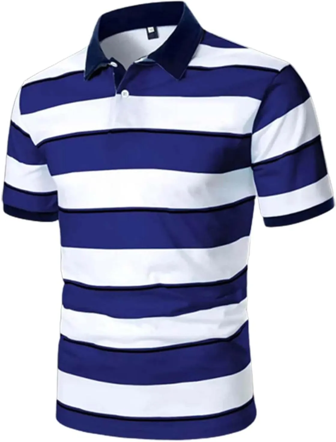 Mens Big and Tall Polo ShirtsStriped ShirtsBlack Work Shirts for MenWhite Shirts for Men Adult