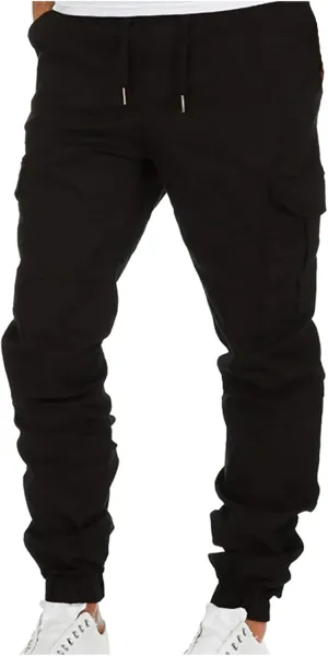Men's Cargo Jogger Pants Stretch Sweatpants Casual Men's Leggings Men's Pants Hiking Sweatpants Casual Athletic