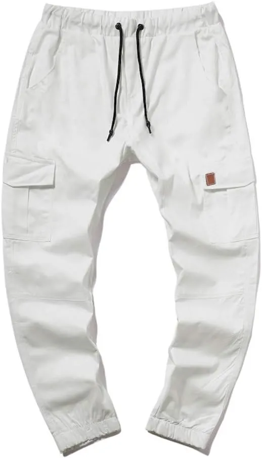 Men's Cargo Jogger Pants Stretch Sweatpants Casual Men's Leggings Men's Pants Hiking Sweatpants Casual Athletic