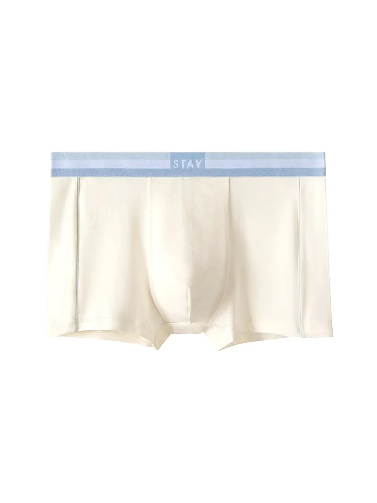 Mens Contrast Color Striped Modal Trunks