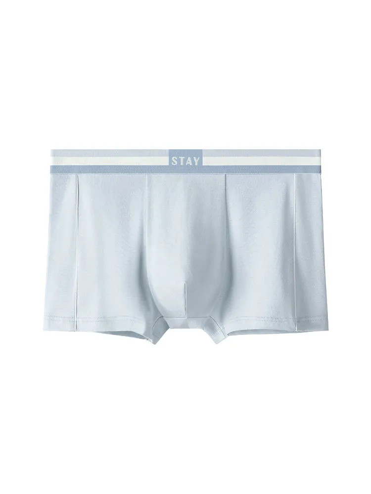 Mens Contrast Color Striped Modal Trunks