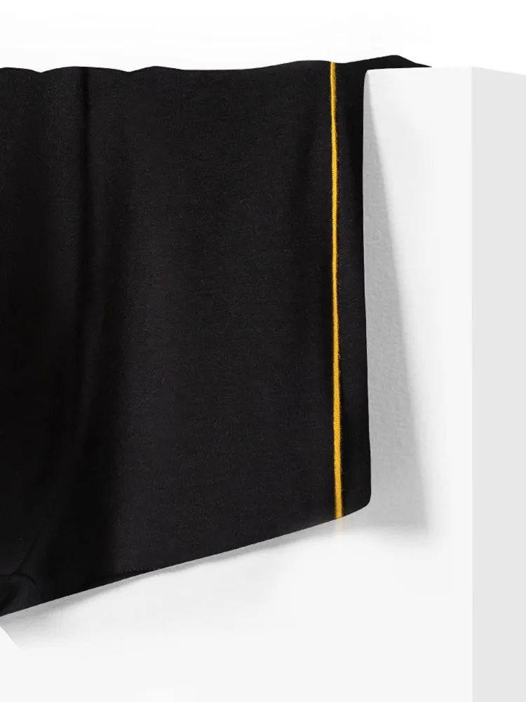 Mens Contrast Color Striped Modal Trunks