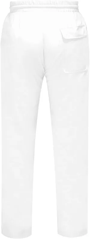 Men's Cotton Linen Drawstring Pants Elastic Waist Casual Long Pants Lightweight Loose Fit for Yoga Jogging Beachwear