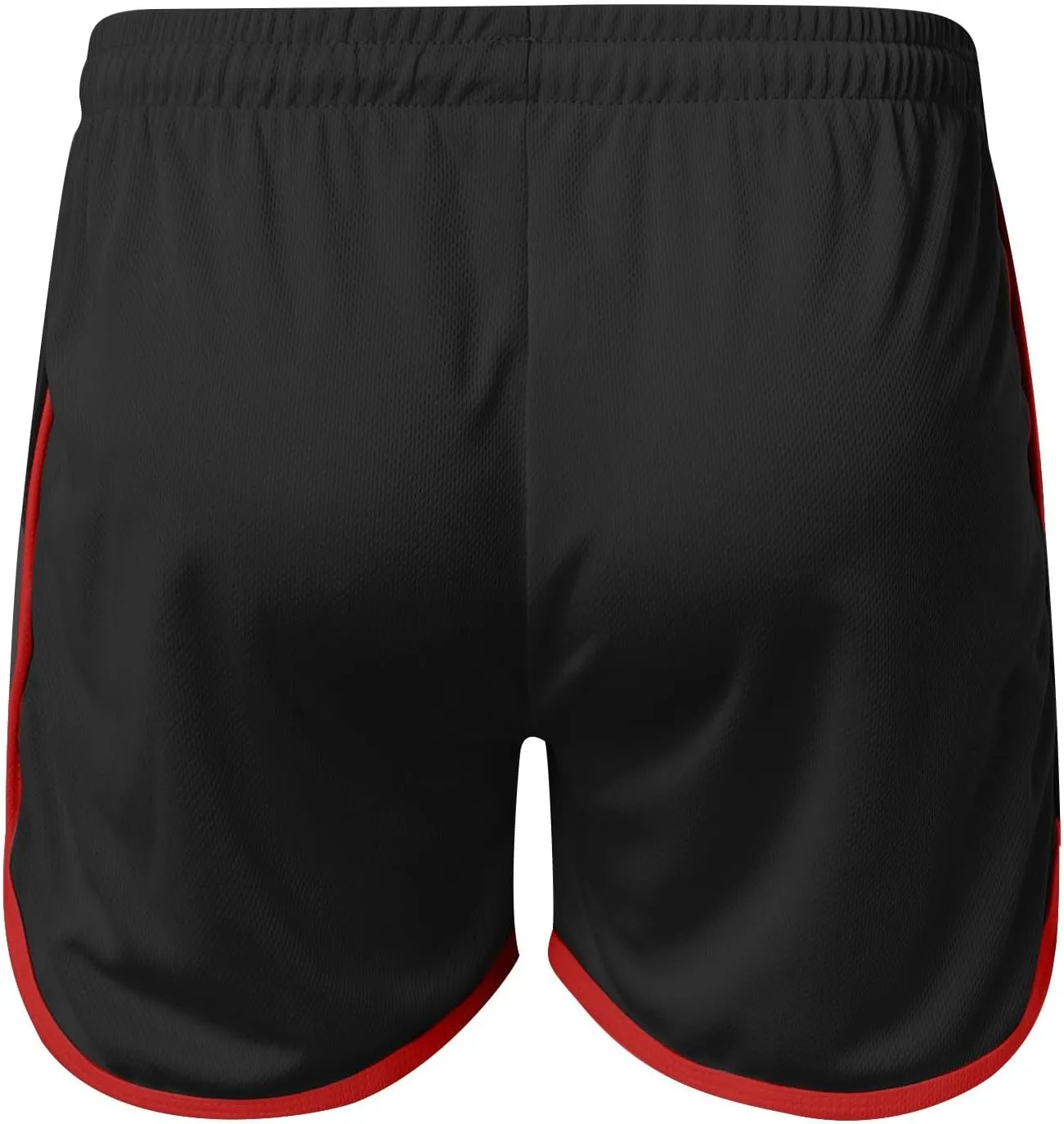 Men's Mesh Gym Shorts with Pockets Performance for Workouts Basketball Shorts Casual Elastic Running Shorts