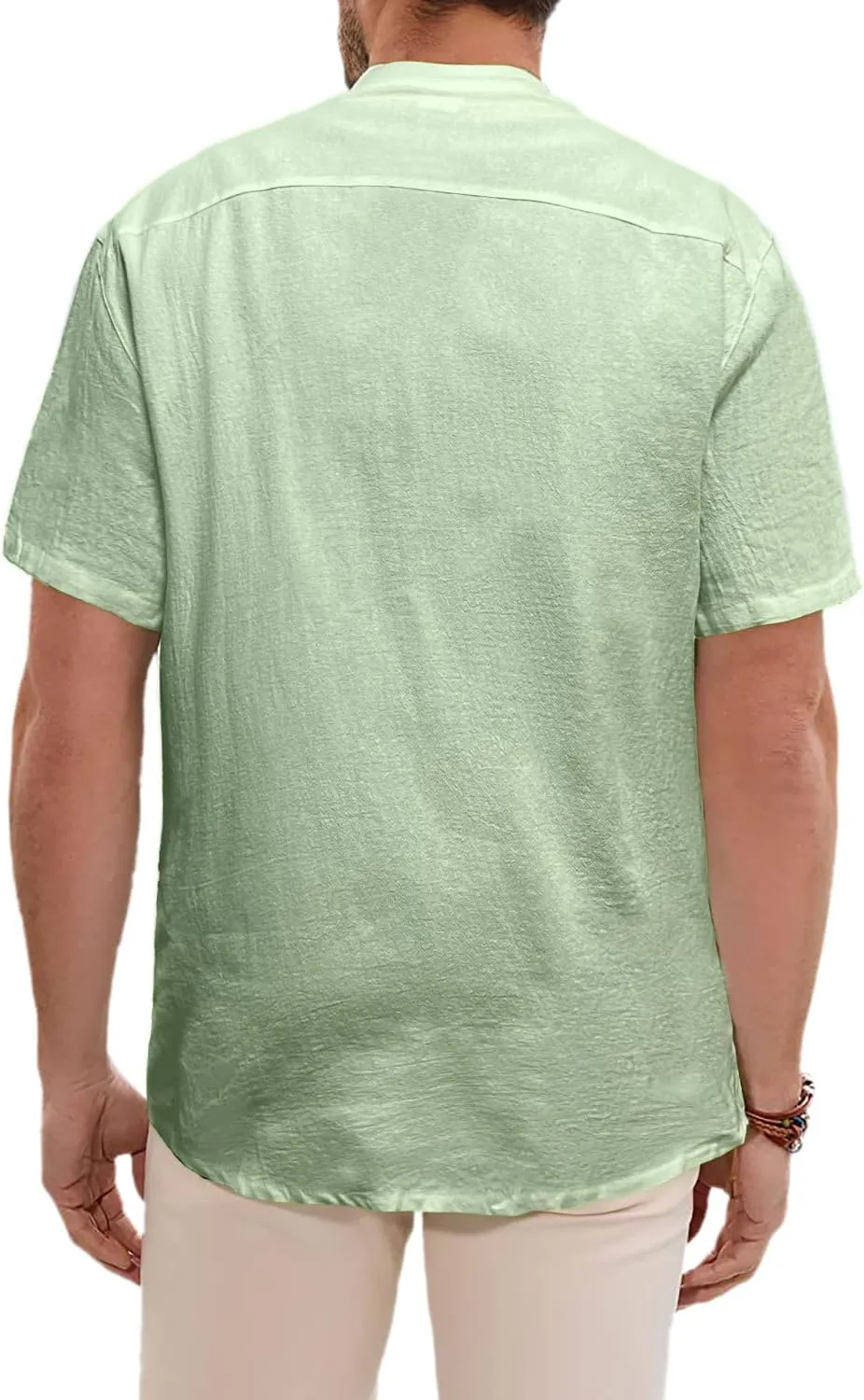 Mens Short Sleeve Shirts Casual Shirts Mens Button Down Short Sleeve Shirt V Neck Shirts Men Beach Summer Shirt
