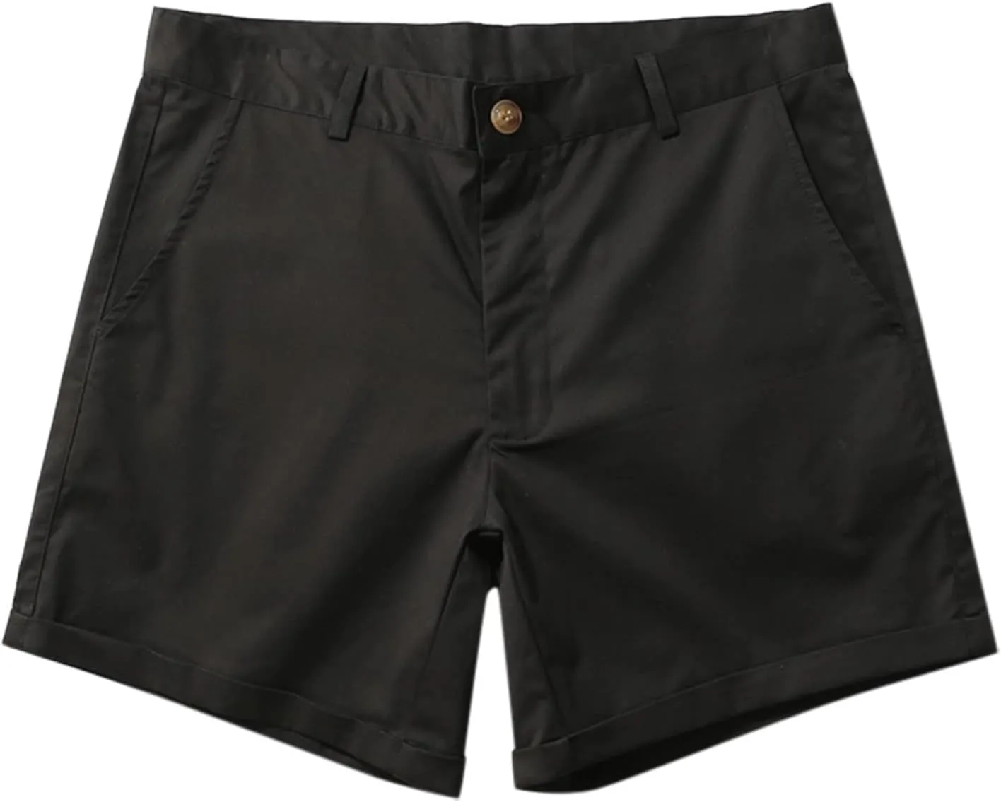 Men's Shorts Slim Fit Flat Front Stretch Casual Short Shorts Outdoor Athletic Workout Running Activewear Pants