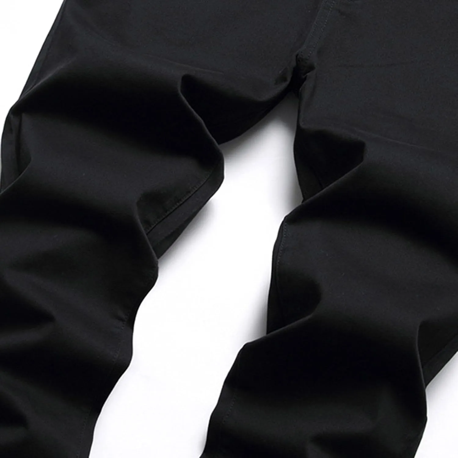 Mens Skinny Dress Pants Straight Leg Slim Fit Stretchy Solid Classic Chino Pants Outdoor Business Golf Casual Pants
