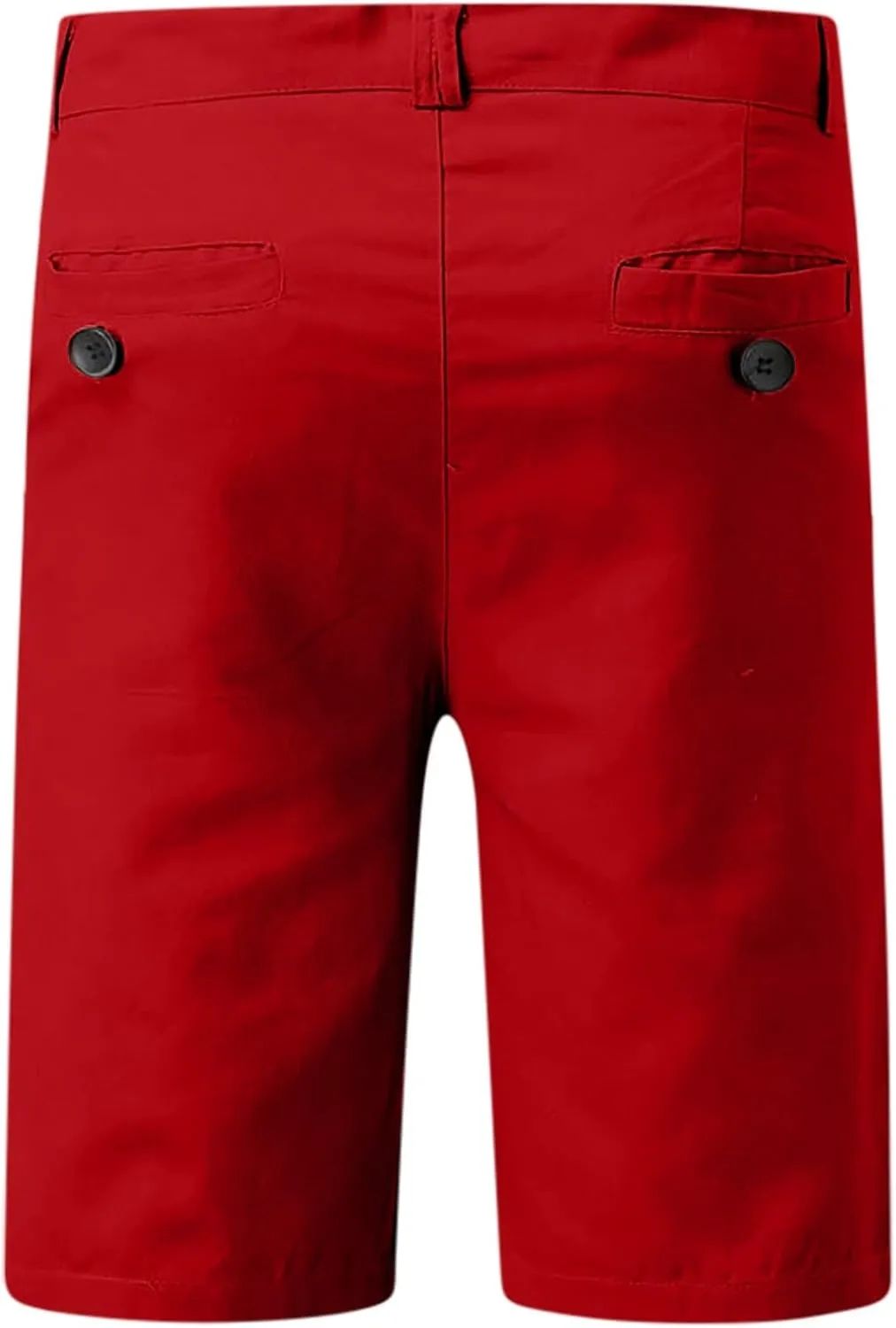 Men's Slim Fit Stretch Shorts Casual Fashion Vacation Beach Shorts Drawstring Elastic Waist Streetwear Short