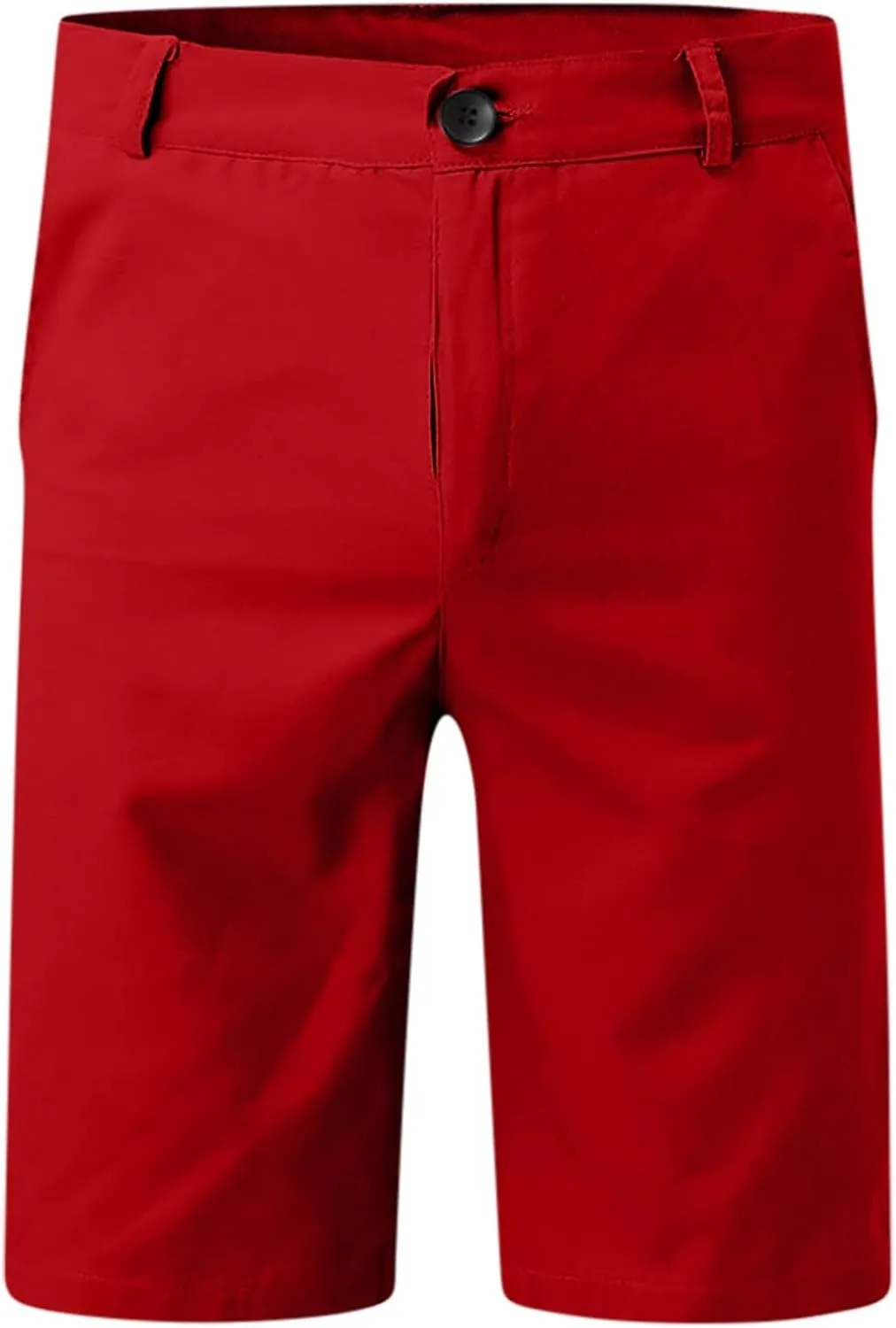 Men's Slim Fit Stretch Shorts Casual Fashion Vacation Beach Shorts Drawstring Elastic Waist Streetwear Short