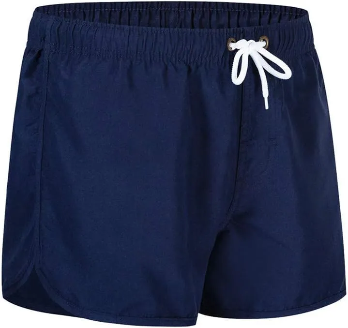 Men's Summer Shorts Lightweight Slim-Fit 5" Flat-Front Drawstring Walk Shorts Comfort Beach Stretch Chino Short