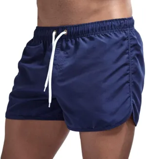 Men's Summer Shorts Lightweight Slim-Fit 5" Flat-Front Drawstring Walk Shorts Comfort Beach Stretch Chino Short
