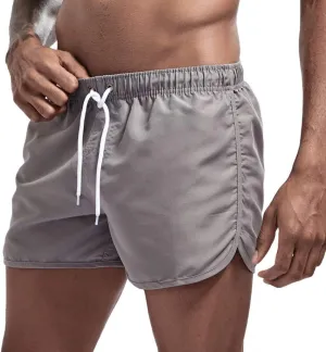 Men's Summer Shorts Lightweight Slim-Fit 5" Flat-Front Drawstring Walk Shorts Comfort Beach Stretch Chino Short
