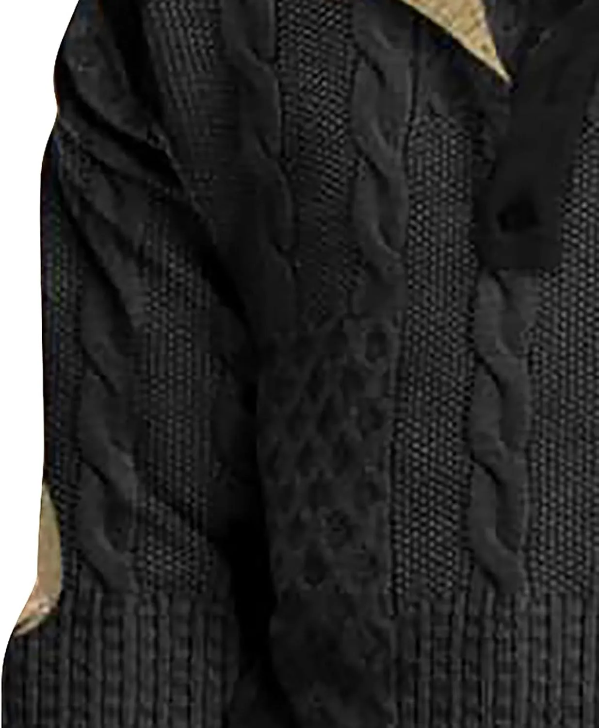 Mens Sweater Fall And Winter Casual Long Sleeved Zipper Shaker Warm Long Sleeved Sweater Tops Men'S Stand Up Collar