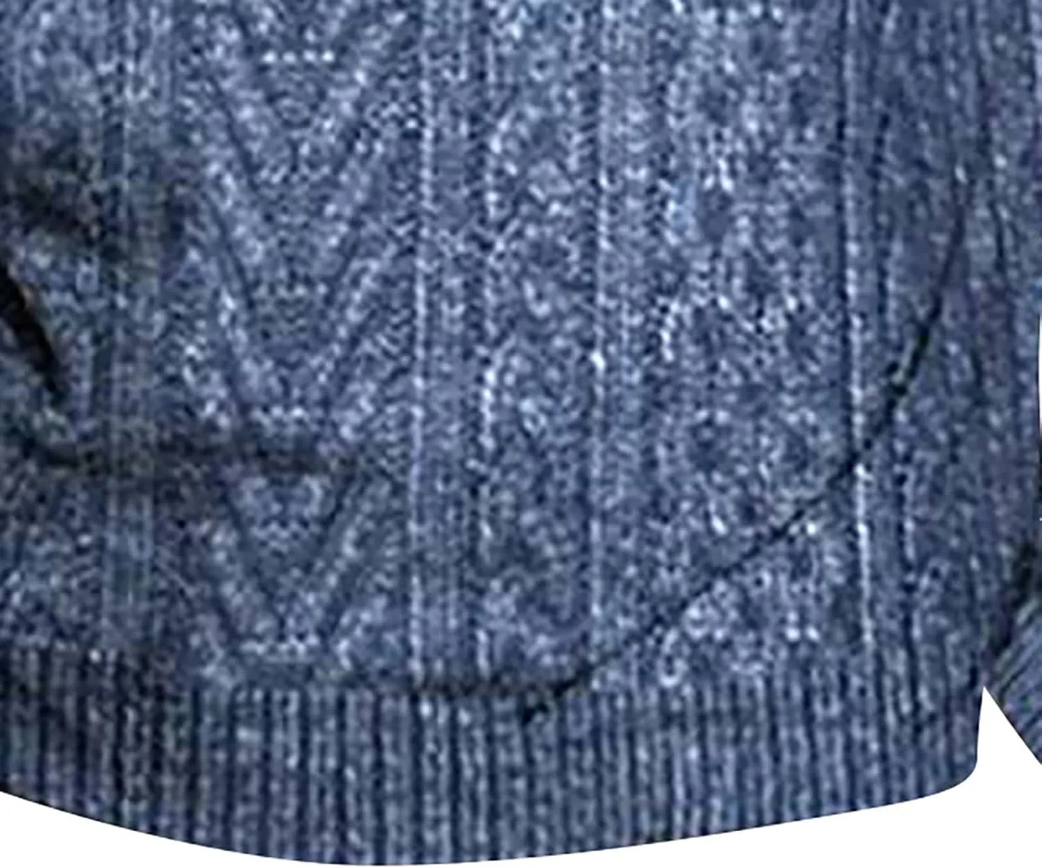 Mens Sweater Fall And Winter Casual Long Sleeved Zipper Shaker Warm Long Sleeved Sweater Tops Men'S Stand Up Collar