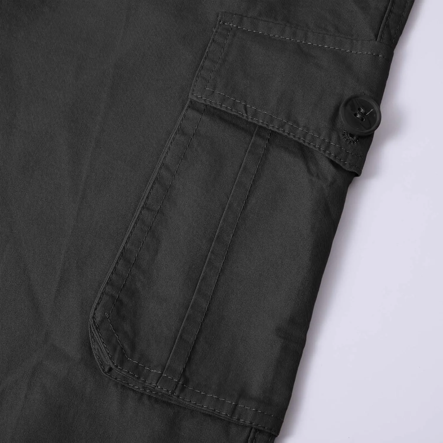 Mens Sweatpants Pockets Lightweight Cargo Sweatpants Stretch Waistband Workout Joggers Outdoor Athletic Hiking Pants