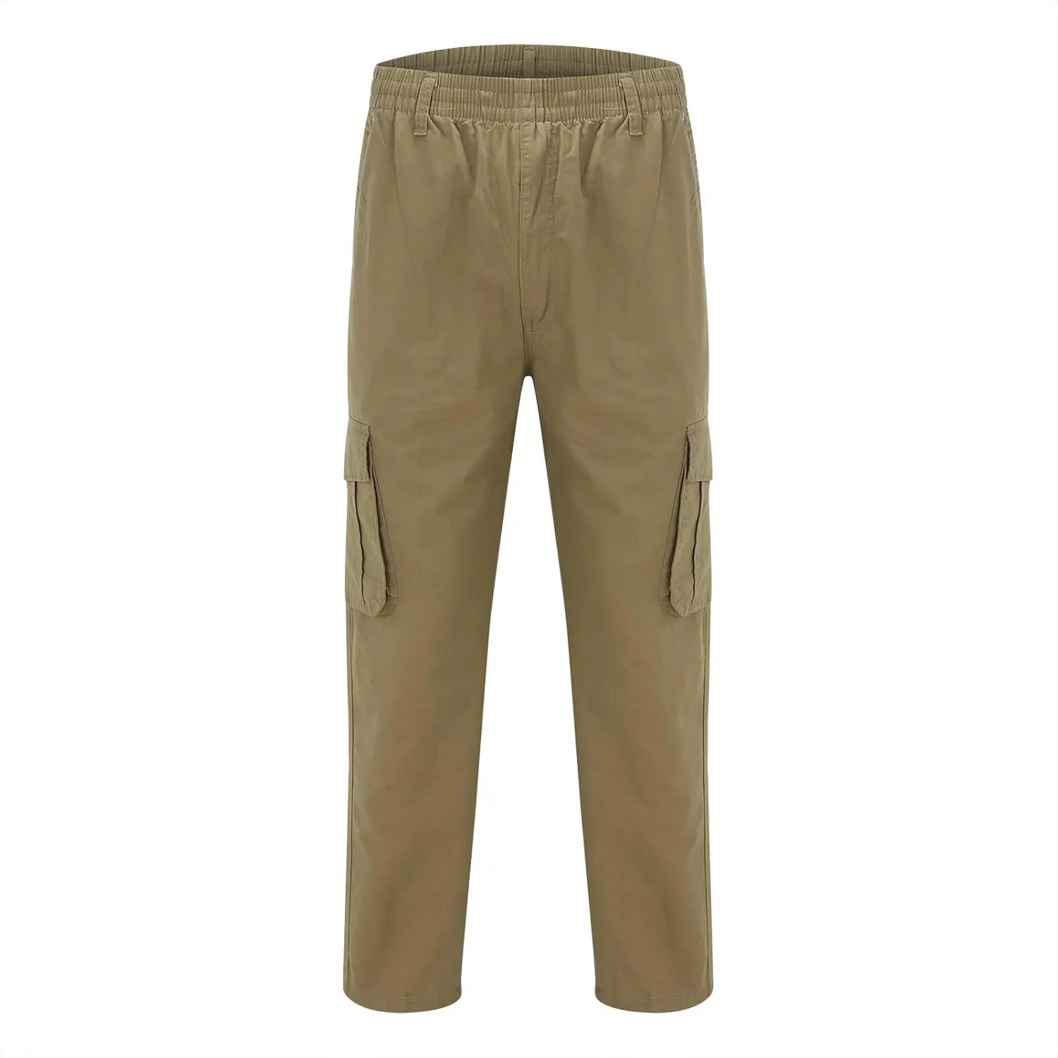 Mens Sweatpants Pockets Lightweight Cargo Sweatpants Stretch Waistband Workout Joggers Outdoor Athletic Hiking Pants