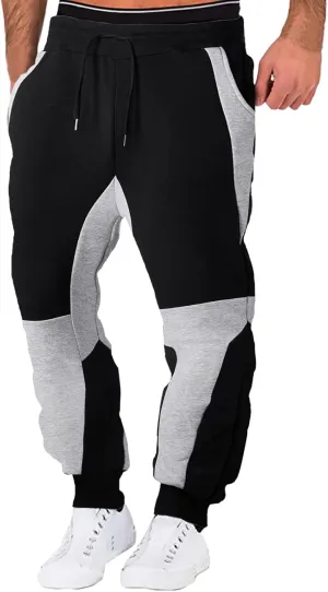 Mens Sweatpants with Pockets Sweatpants Long Pants Workout Trousers Men's Fleece Sweatpants Cotton Soft Sherpa Lined