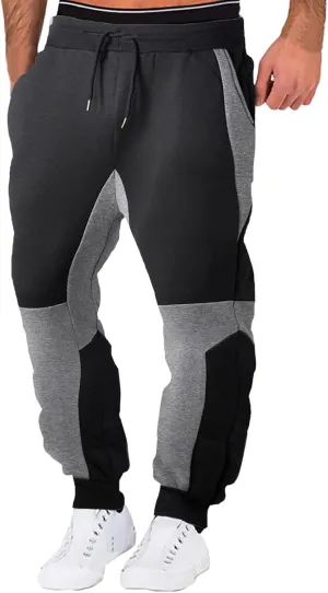 Mens Sweatpants with Pockets Sweatpants Long Pants Workout Trousers Men's Fleece Sweatpants Cotton Soft Sherpa Lined