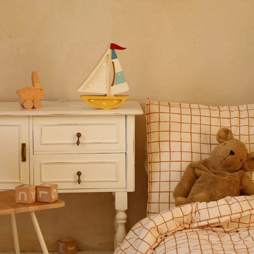 Mini Sailboat - Mustard
