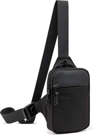 Mini Sling Bag for Men Women, Waterproof Utility Crossbody Backpack Chest Bag for Hiking Travel Sports Running