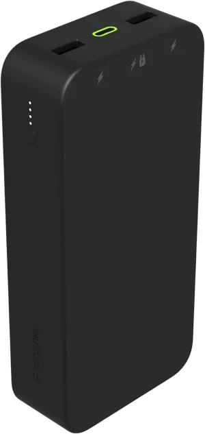 mophie Powerstation XL Power Bank 2023-20,000 mAh Large Internal Battery, (2) USB-A Ports and (1) 20W USB-C PD Fast Charging Input/Output Port, Travel-Friendly
