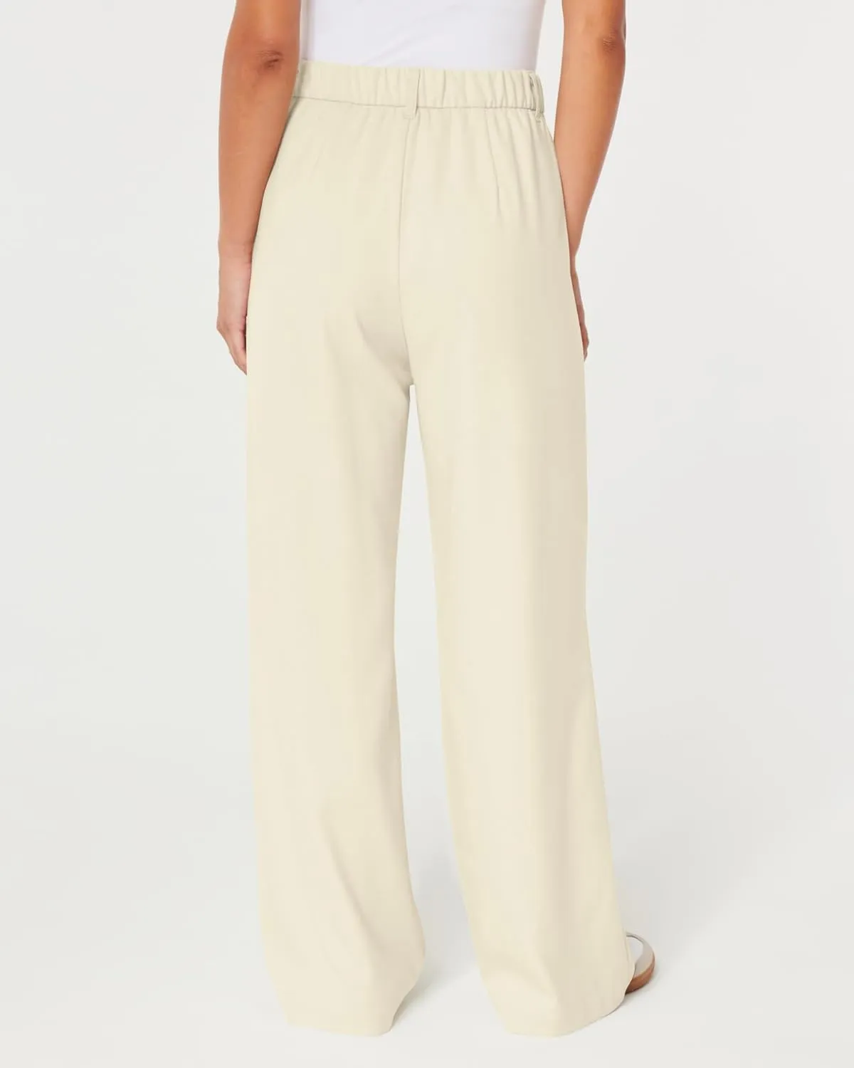 NIMIN Wide Leg Dressy Pants High Waisted Work Business Casual Slack 2025 Summer Flowy Palazzo Trousers with Pockets