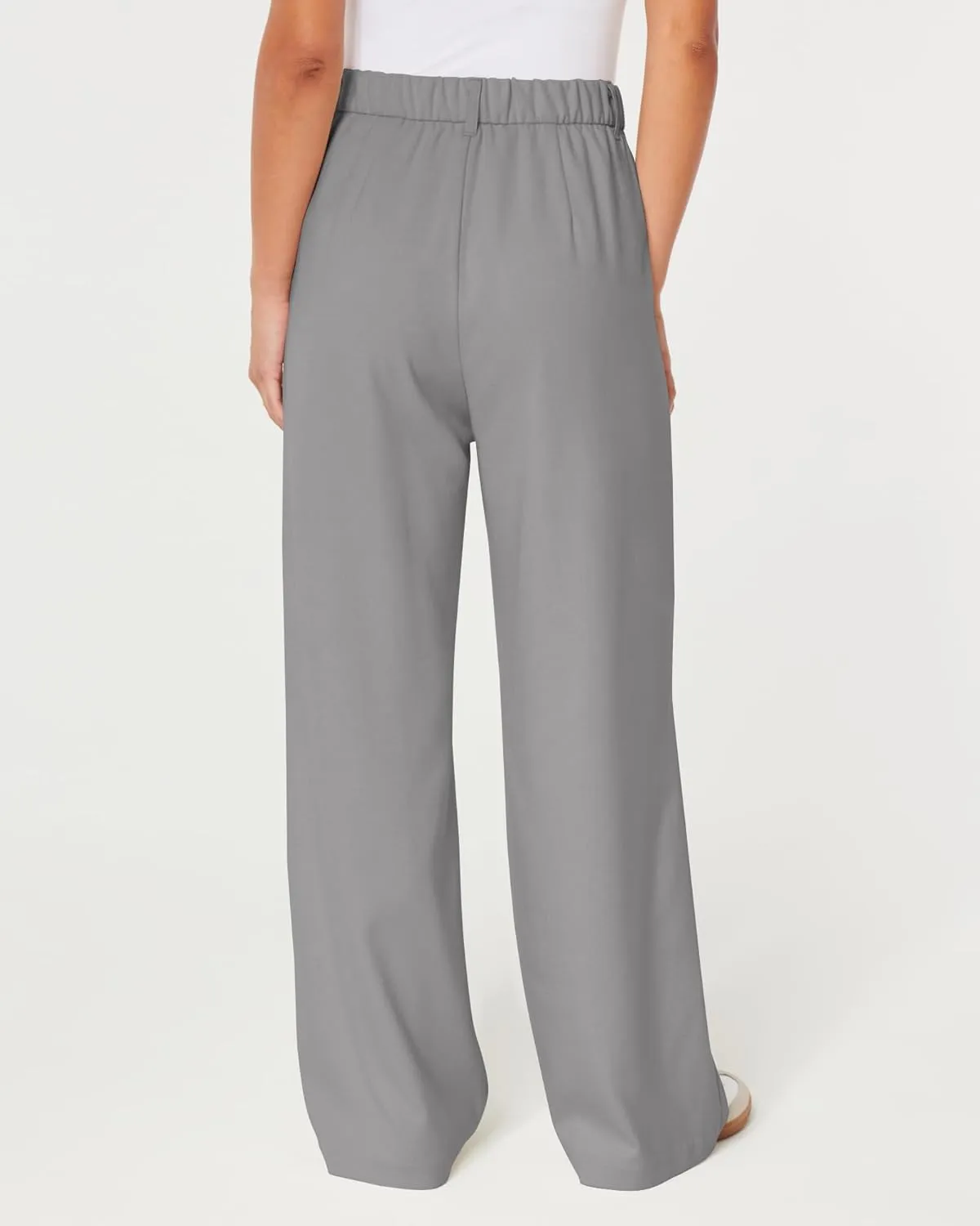 NIMIN Wide Leg Dressy Pants High Waisted Work Business Casual Slack 2025 Summer Flowy Palazzo Trousers with Pockets