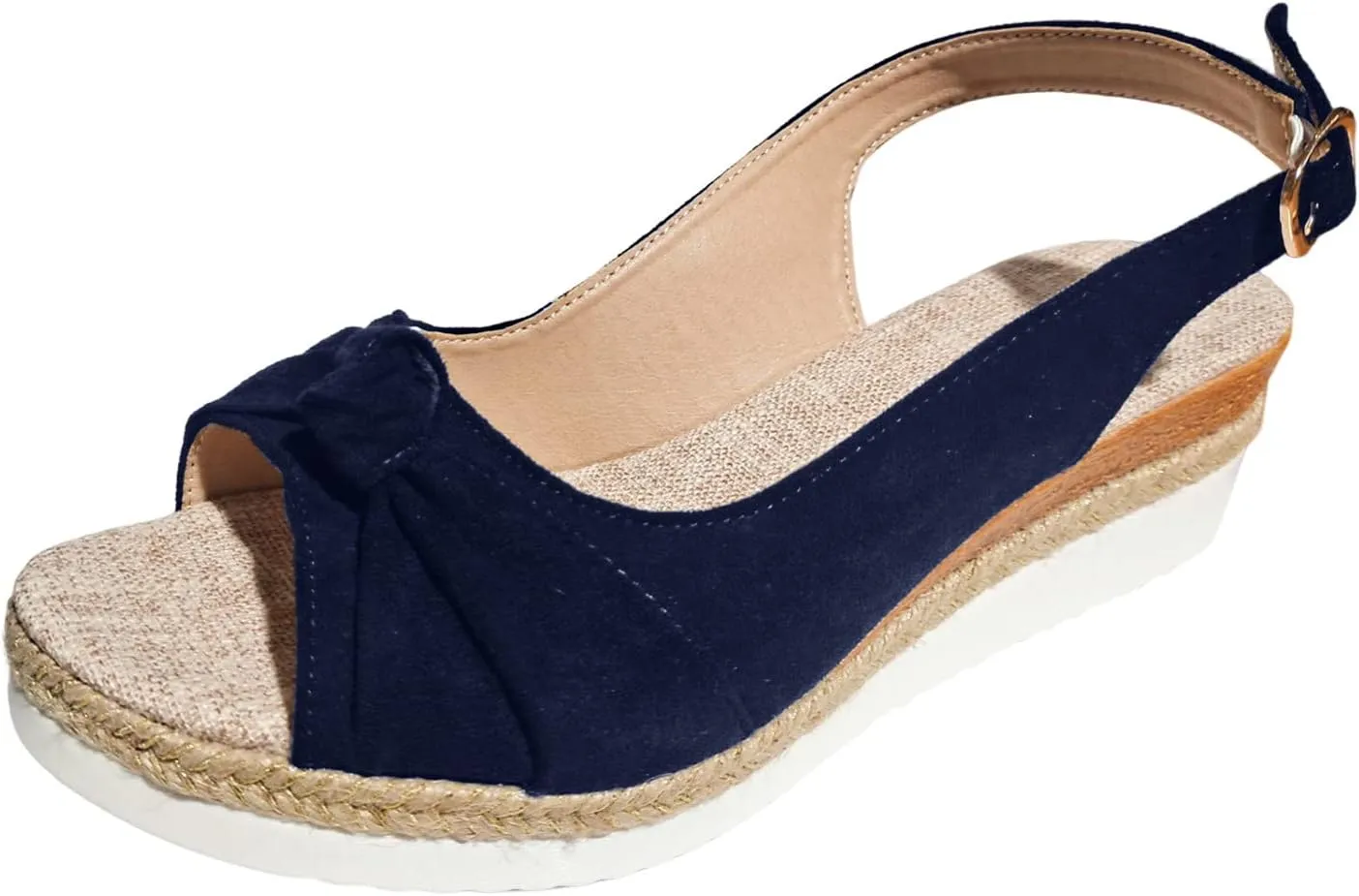Orthopedic Wedge Sandals for Women Summer Dressy 2025 Womens Wedge Sandal Mid Heel Espadrilles Wedges Platform Sandals Casual Comfortable Orthotic Strappy Walking Sandals Shoes