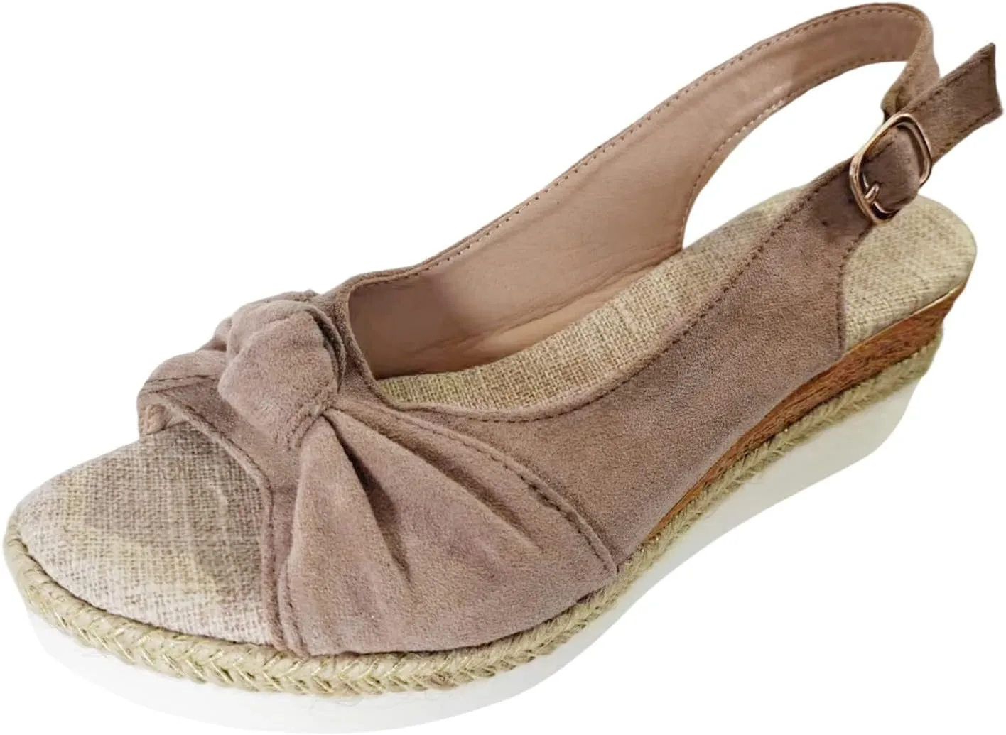 Orthopedic Wedge Sandals for Women Summer Dressy 2025 Womens Wedge Sandal Mid Heel Espadrilles Wedges Platform Sandals Casual Comfortable Orthotic Strappy Walking Sandals Shoes