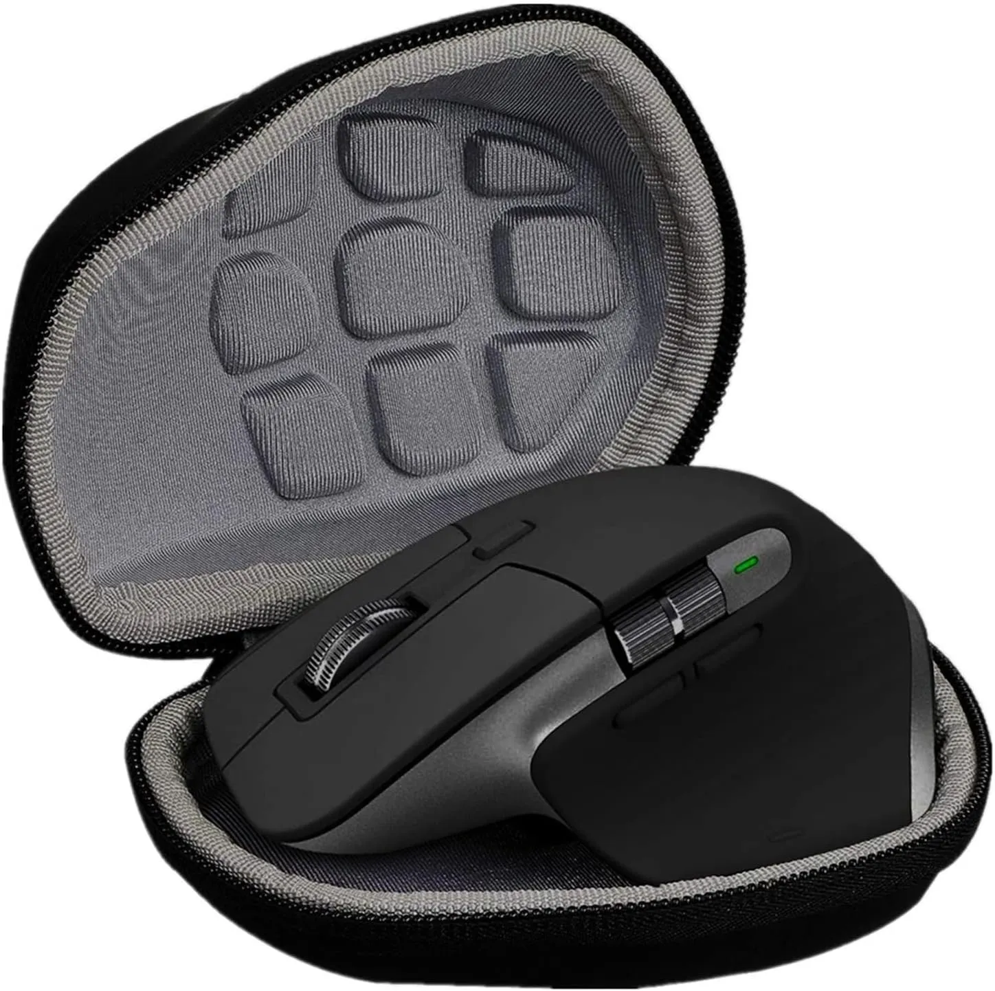 Pomya Hard Travel Case for Logitech MX Master 3/2S/MX Master, Anti Scratch EVA Case with Hand Strap, Soft Foam Lining