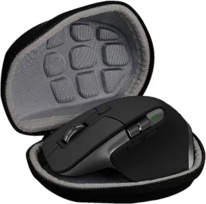 Pomya Hard Travel Case for Logitech MX Master 3/2S/MX Master, Anti Scratch EVA Case with Hand Strap, Soft Foam Lining