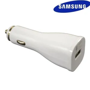 Samsung EP-LN915U OEM Adaptive Fast USB Car Charger Power Adapter in White